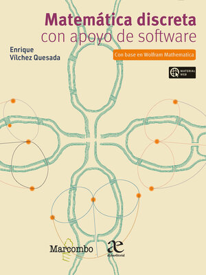 cover image of Matemática discreta con apoyo de software